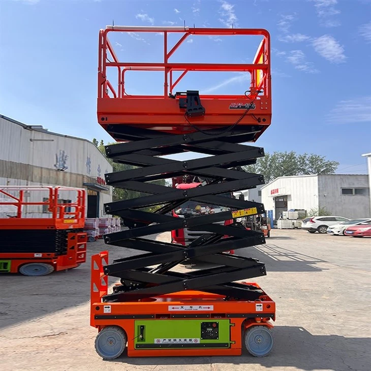 Electric Scissor Lift 6m 500kg factory