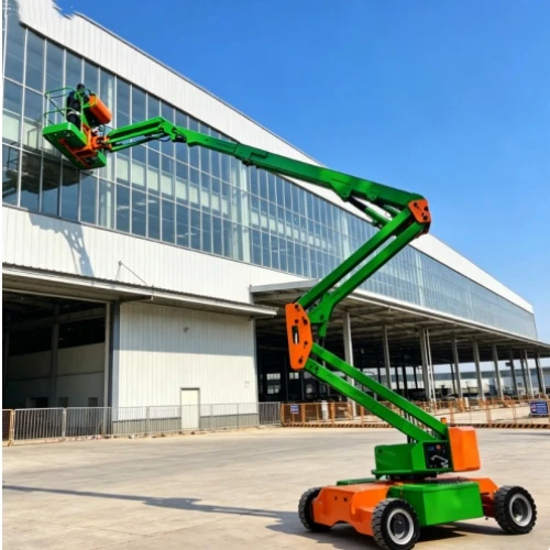 What’s the maximum platform load capacity of articulating boom lift?