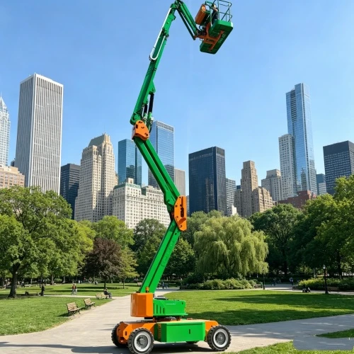 How Long Is The Service Life Of A Self-Driving Articulated Boom Lift?