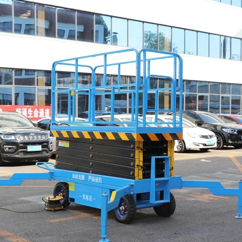 Rough Terrain Scissor Lift VS Indoor Electric Scissor Lift: Usage Difference