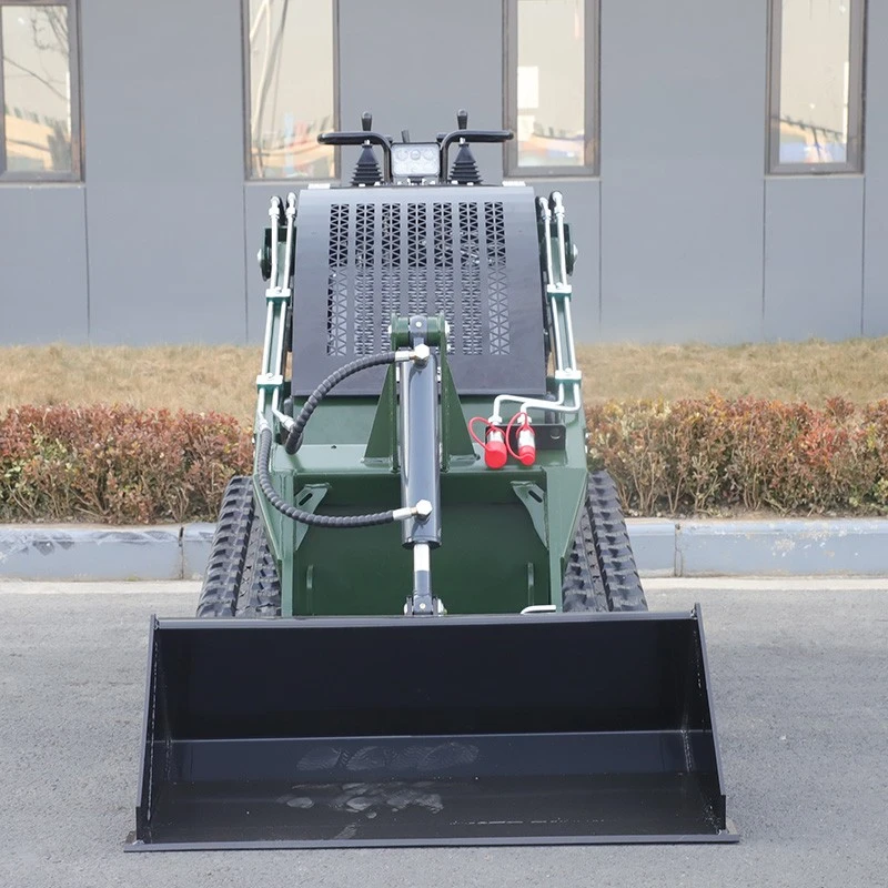 Stand On Mini Skid Steer Loader factory